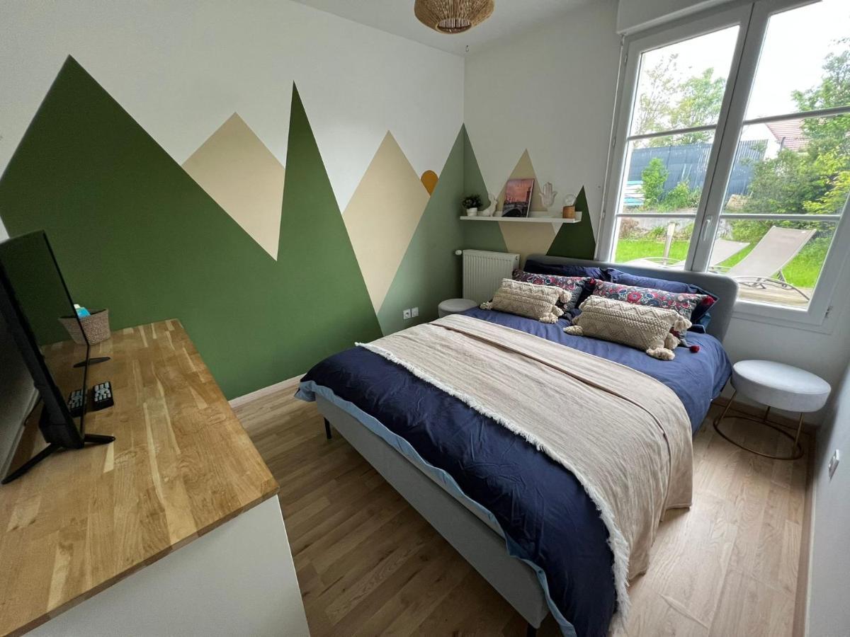 Logement Exceptionnel Avec Jardin Proche Disney Apartamento Montévrain Exterior foto